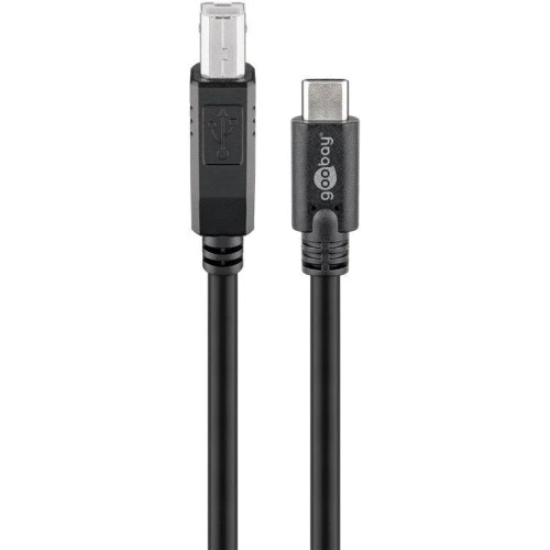 GOOBAY USB-C™ TO B, KABELIS-ADAPTERIS 1M GOOBAY USB-C™ TO B, KABELIS-ADAPTERIS 1M
