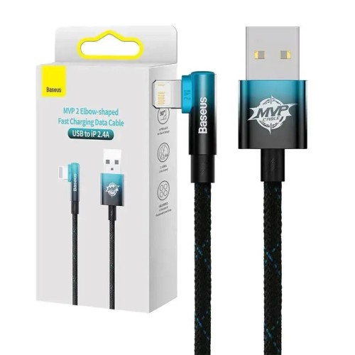 BASEUS MVP 2 LIGHTNING, (1 M) KABELIS BASEUS MVP 2 LIGHTNING, (1 M) KABELIS