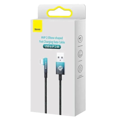 BASEUS MVP 2 LIGHTNING, (1 M) KABELIS BASEUS MVP 2 LIGHTNING, (1 M) KABELIS