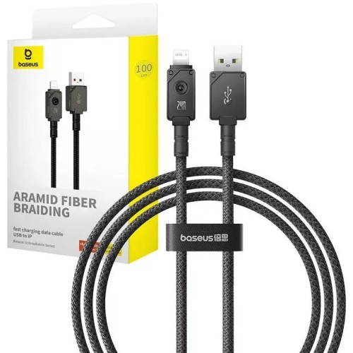 BASEUS EXPLORER 2.4A, (1.0M) GREITO ĮKROVIMO USB KABELIS BASEUS EXPLORER 2.4A, (1.0M) GREITO ĮKROVIMO USB KABELIS
