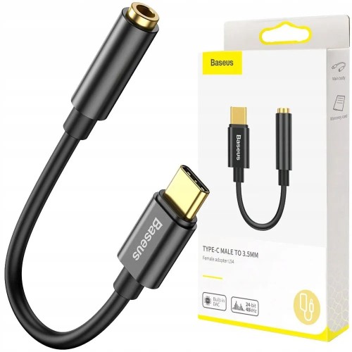 BASEUS L54, AUDIO ADAPTERIS USB-C AUX (ĮVAIRIŲ SPALVŲ)