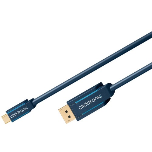 CLICKTRONIC USB-C DISPLAYPORT, KABELIS- ADAPTERIS