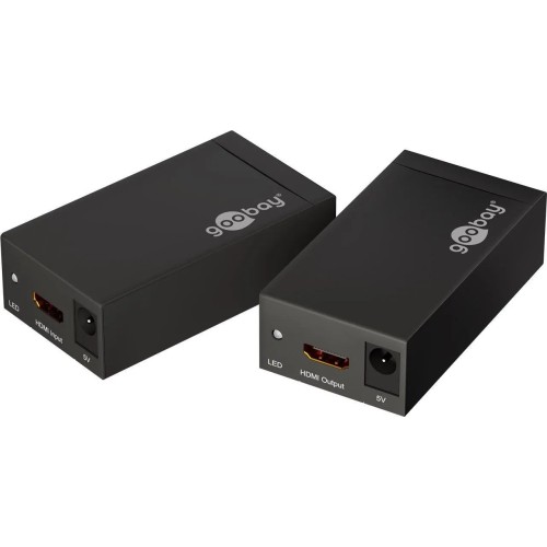 HDMI KEITIKLIS GOOBAY SIŲSTUVAS IR IMTUVAS, HDMI SIGNALAMS PRAILGINTI IKI 60M
