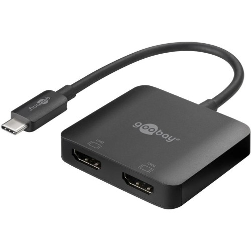 GOOBAY USB-C™-2X HDMI™, ADAPTERIS