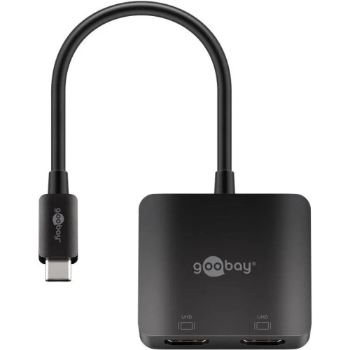 GOOBAY USB-C™-2X HDMI™, ADAPTERIS GOOBAY USB-C™-2X HDMI™, ADAPTERIS
