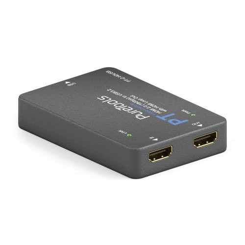 PT-C-HDUSB PURETOOLS - HDMI2 VAIZDO ĮRAŠYMO ĮRENGINYS - 4K 60HZ HDMI Į USB3.2 KONVERSIJOS ĮRANKIS, HDMI 2 (18GBPS) Į USB 3 (5GBPS) SU HDMI LOOP OUT