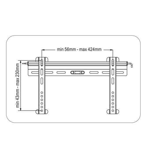 GOOBAY TV EASYFIX ULTRASLIM L, TV LAIKIKLIS GOOBAY TV EASYFIX ULTRASLIM L, TV LAIKIKLIS