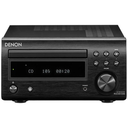 DENON RCD-M41 DAB+, STEREO CD IMTUVAS IR DAB+ DENON RCD-M41 DAB+, STEREO CD IMTUVAS IR DAB+