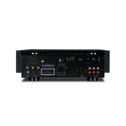 QUAD ARTERA PLAY+, CD GROTUVAS - D/A KEITIKLIS SU PRADINIO STIPRINTUVO FUNKCIJA