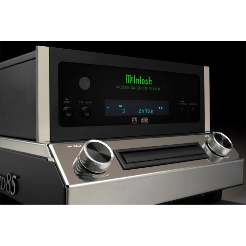 MCINTOSH MCD85, 2-JŲ KANALŲ SACD/CD GROTUVAS SU DAC MCINTOSH MCD85, 2-JŲ KANALŲ SACD/CD GROTUVAS SU DAC