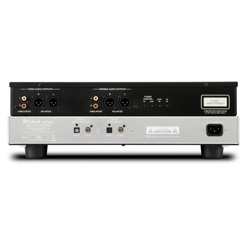 MCINTOSH MCD600, 2-JŲ KANALŲ SACD/CD GROTUVAS SU DAC MCINTOSH MCD600, 2-JŲ KANALŲ SACD/CD GROTUVAS SU DAC