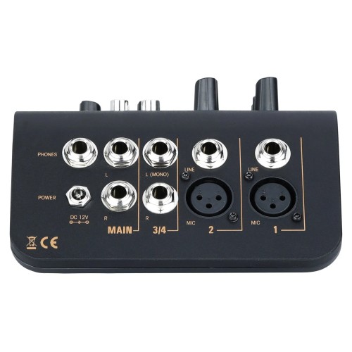 AUDIOPHONY MI3, MIKŠERINIS PULTAS 3-JŲ KANALŲ AUDIOPHONY MI3, MIKŠERINIS PULTAS 3-JŲ KANALŲ