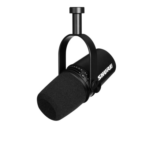 SHURE MV7, PODKASTINIS MIKROFONAS SHURE MV7, PODKASTINIS MIKROFONAS