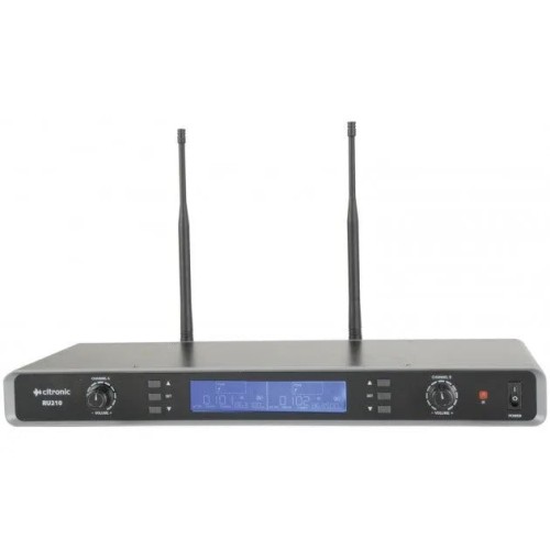 CITRONIC RU210H, UHF BELAIDŽIŲ MIKROFONŲ SISTEMA