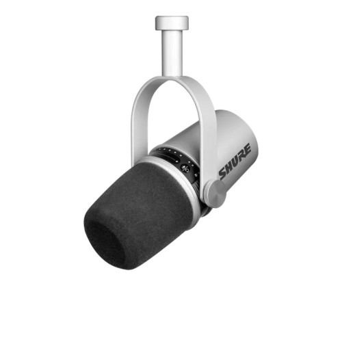 SHURE MV7, MIKROFONAS (ĮVAIRIŲ SPALVŲ)