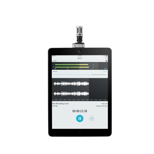 SHURE MV88, SKAITMENINIS MIKROFONAS IŠMANIESIEMS ĮRENGINIAMS SHURE MV88, SKAITMENINIS MIKROFONAS IŠMANIESIEMS ĮRENGINIAMS