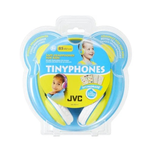 JVC, HA-KD7-YE, GELTONOS/ŠVIESIAI MĖLYNOS SP., AUSINĖS JVC, HA-KD7-YE, GELTONOS/ŠVIESIAI MĖLYNOS SP., AUSINĖS
