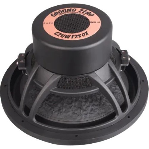 ŽEMŲ DAŽNIŲ GARSIAKALBIS GROUND ZERO GZUW 12SQX, 600W, 30CM ŽEMŲ DAŽNIŲ GARSIAKALBIS GROUND ZERO GZUW 12SQX, 600W, 30CM