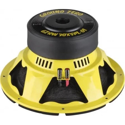 ŽEMŲ DAŽNIŲ GARSIAKALBIS GROUND ZERO GZRW 30XSPL D1, 1500W, 30CM ŽEMŲ DAŽNIŲ GARSIAKALBIS GROUND ZERO GZRW 30XSPL D1, 1500W, 30CM