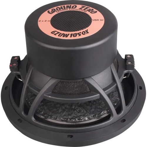 ŽEMŲ DAŽNIŲ GARSIAKALBIS GROUND ZERO GZUW 10SQX, 450W, 25CM ŽEMŲ DAŽNIŲ GARSIAKALBIS GROUND ZERO GZUW 10SQX, 450W, 25CM
