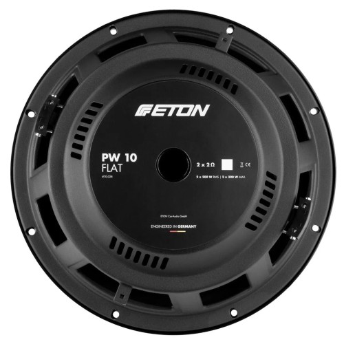 ETON, PW10FLAT, 25CM ŽEMŲ DAŽNIŲ GARSIAKALBIS ETON, PW10FLAT, 25CM ŽEMŲ DAŽNIŲ GARSIAKALBIS