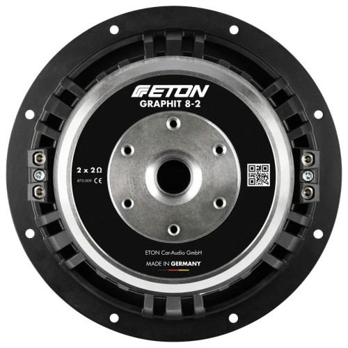 ETON, GRAPHIT 8-2, 20CM, 2X2OHM ŽEMŲ DAŽNIŲ GARSIAKALBIS