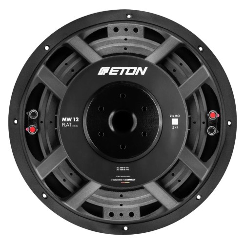 ETON, MW12FLAT, 30CM ŽEMŲ DAŽNIŲ GARSIAKALBIS