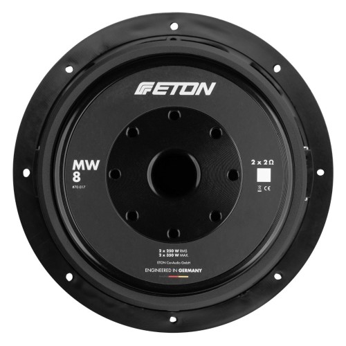 ETON, MW8, 20CM ŽEMŲ DAŽNIŲ GARSIAKALBIS ETON, MW8, 20CM ŽEMŲ DAŽNIŲ GARSIAKALBIS