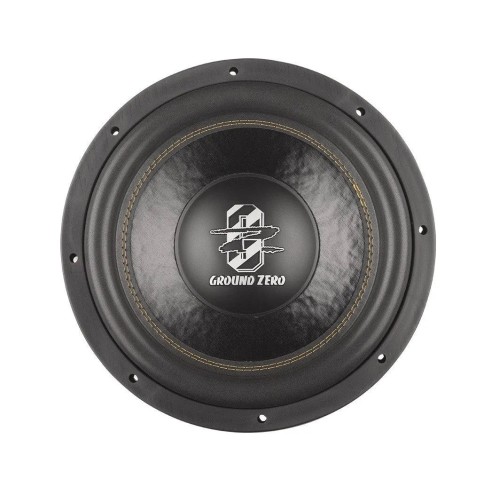 ŽEMŲ DAŽNIŲ GARSIAKALBIS GROUND ZERO GZRW 12D4, 800W/RMS, 30CM ŽEMŲ DAŽNIŲ GARSIAKALBIS GROUND ZERO GZRW 12D4, 800W/RMS, 30CM