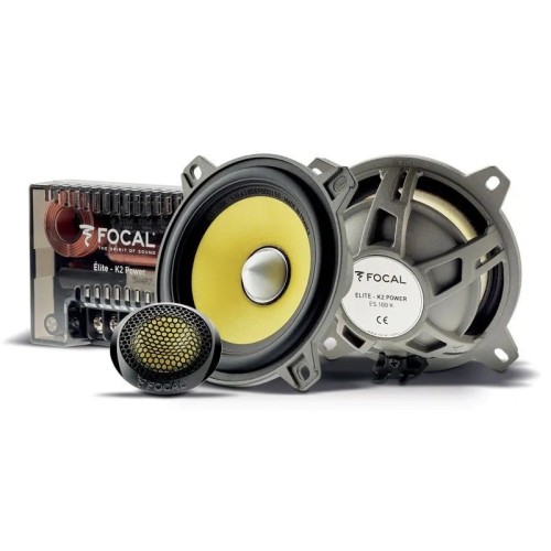 GARSIAKALBIAI FOCAL KIT ES 100 K, 10CM, 2-JŲ JUOSTŲ, K2 POWER GARSIAKALBIAI FOCAL KIT ES 100 K, 10CM, 2-JŲ JUOSTŲ, K2 POWER