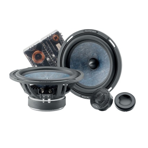 FOCAL SLATEFIBER 165 SF, 2-JŲ JUOSTŲ KOMPONENTINIAI GARSIAKALBIAI, 80 W RMS