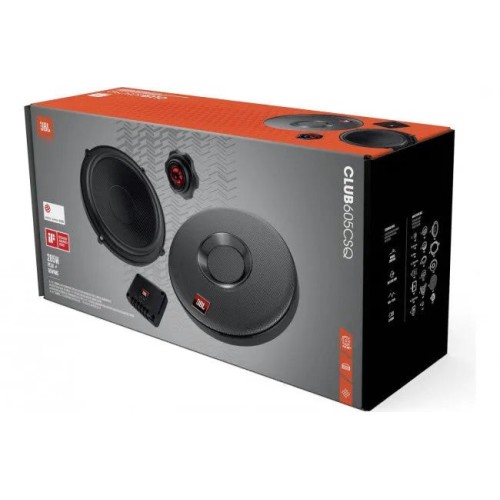 JBL CLUB 605 CSQ, KOMPONENTINIŲ AUTOMOBILINIŲ GARSIAKALBIŲ SISTEMA