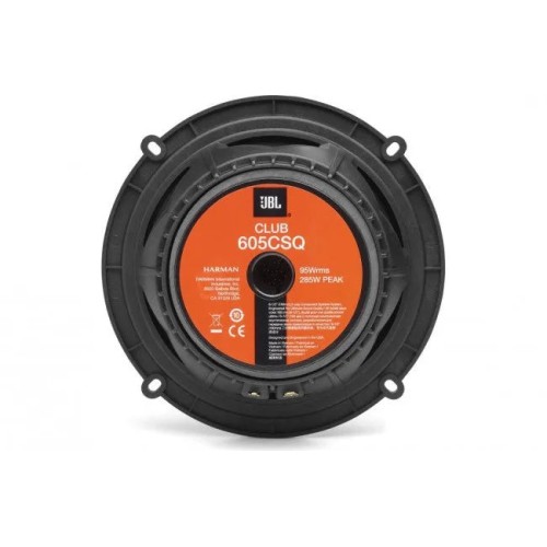 JBL CLUB 605 CSQ, KOMPONENTINIŲ AUTOMOBILINIŲ GARSIAKALBIŲ SISTEMA