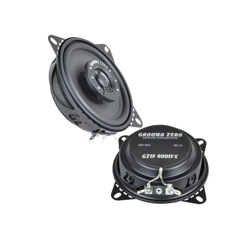 GARSIAKALBIAI GROUND ZERO IRIDIUM GZIF 4001FX, 90W, KOAKSIALINIAI, 10CM, 2-JŲ JUOSTŲ