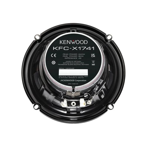KENWOOD, KFC-X1741, 17 CM /6.75 KENWOOD, KFC-X1741, 17 CM /6.75