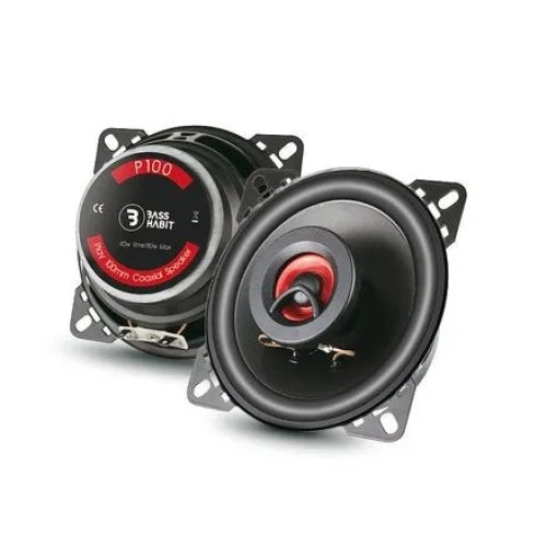 BASS HABIT P100, KOAKSALINIAI AUTOMOBILINIAI GARSIAKALBIAI