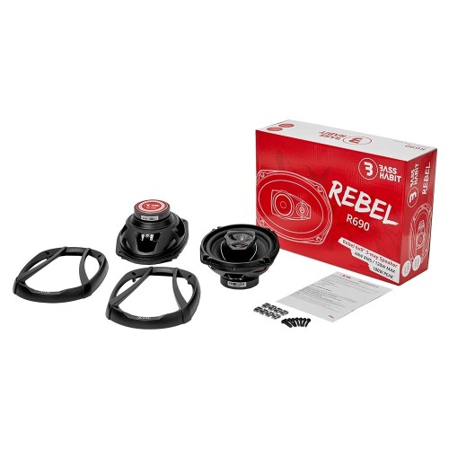 BASS HABIT REBEL R690, 6X9 BASS HABIT REBEL R690, 6X9