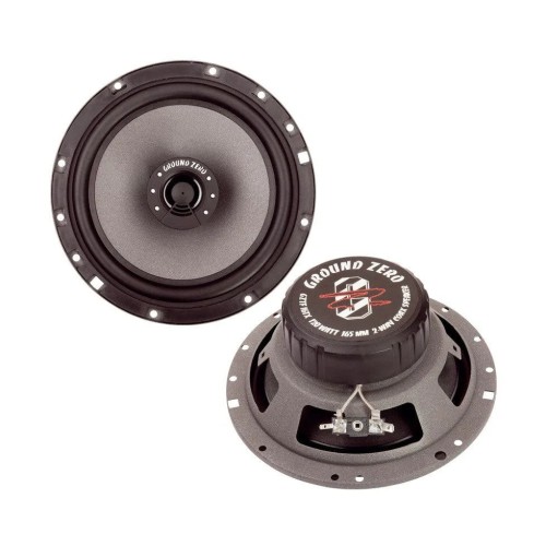GARSIAKALBIAI GROUND ZERO TITANIUM GZTF 16TX, 120W, KOAKSIALINIAI, 16.5 CM, 2-JŲ JUOSTŲ GARSIAKALBIAI GROUND ZERO TITANIUM GZTF 16TX, 120W, KOAKSIALINIAI, 16.5 CM, 2-JŲ JUOSTŲ