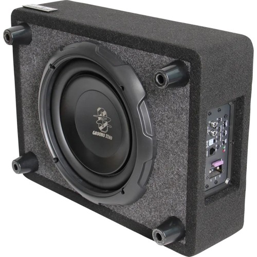 GROUND ZERO GZCS 25SUB ACT, 10″ AKTYVUS ŽEMŲ DAŽNIŲ GARSIAKALBIS, 320W RMS GROUND ZERO GZCS 25SUB ACT, 10″ AKTYVUS ŽEMŲ DAŽNIŲ GARSIAKALBIS, 320W RMS