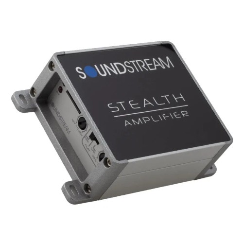 SOUNDSTREAM ST 2.500D, ITIN KOMPAKTIŠKAS AUTOMOBILINIS STIPRINTUVAS 2X75W MARINE