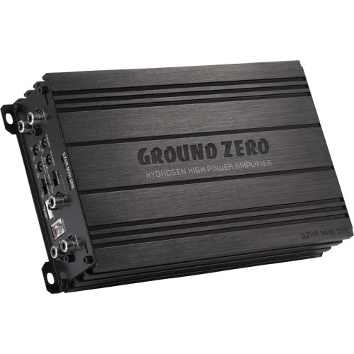 1 KANALO D KLASĖS KOMPAKTIŠKAS GARSO STIPRINTUVAS GROUND ZERO GZHA MINI ONE, 750W 1 KANALO D KLASĖS KOMPAKTIŠKAS GARSO STIPRINTUVAS GROUND ZERO GZHA MINI ONE, 750W