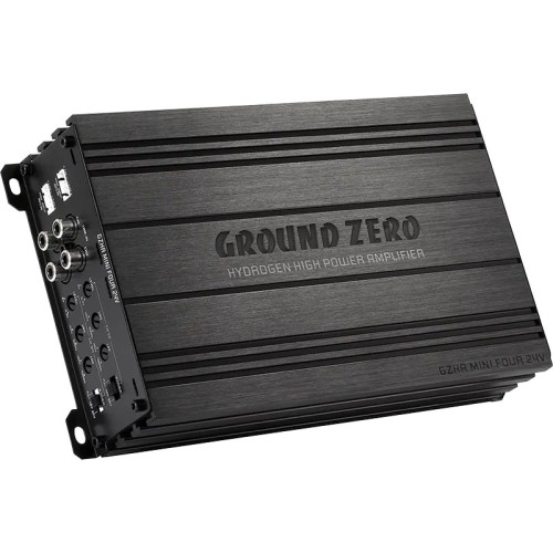 GROUND ZERO GZHA MINI FOUR 24V, AUTOMOBILINIS GARSO STIPRINTUVAS