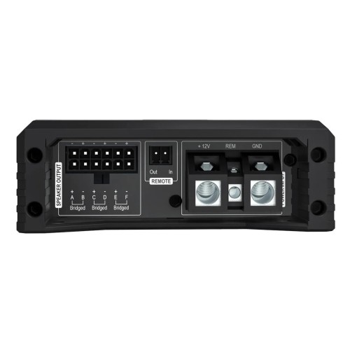 HELIX AMPLIFY 206 DSP, 6-IŲ KANALŲ AUTOMOBILINIS STIPRINTUVAS SU 8-IŲ KANALŲ DSP