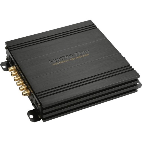 GROUND ZERO GZDSP 4.80AMP, 4-RIŲ KANALŲ STIPRINTUVAS SU DSP
