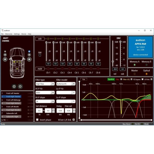 AUDISON AP F8.9 BIT-24V, AUTOMOBILINIS GARSO STIPRINTUVAS AUDISON AP F8.9 BIT-24V, AUTOMOBILINIS GARSO STIPRINTUVAS