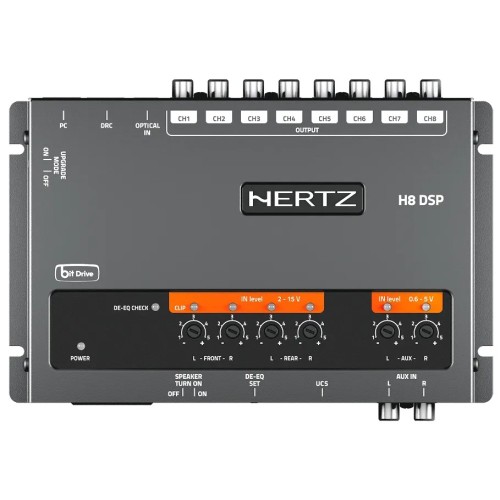 HERTZ H8 DSP, SKAITMENINIS GARSO PROCESORIUS