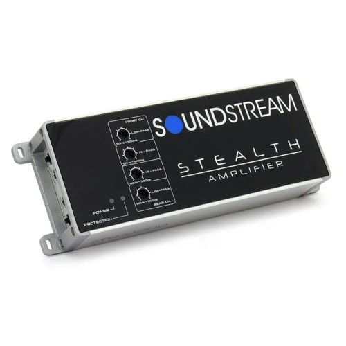 SOUNDSTREAM ST4.1200D, 4-RIŲ KANALŲ MARINE GARSO STIPRINTUVAS 1200W