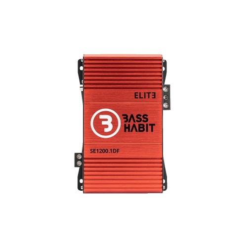BASS HABIT SPL ELITE 1200.1DF, MONO AUTOMOBILINIS GARSO STIPRINTUVAS