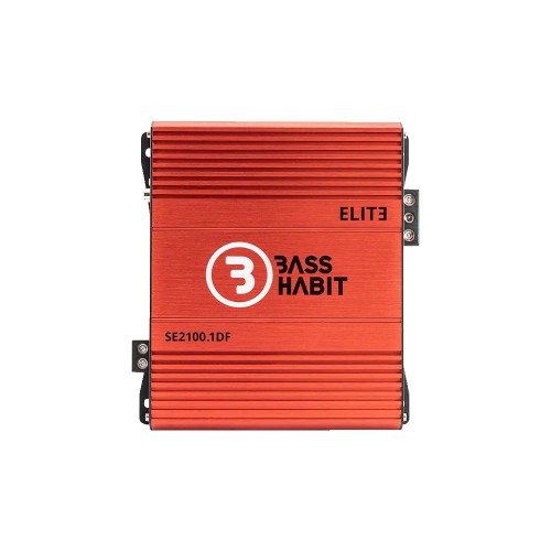 BASS HABIT SPL ELITE 2100.1DF, MONO AUTOMOBILINIS GARSO STIPRINTUVAS