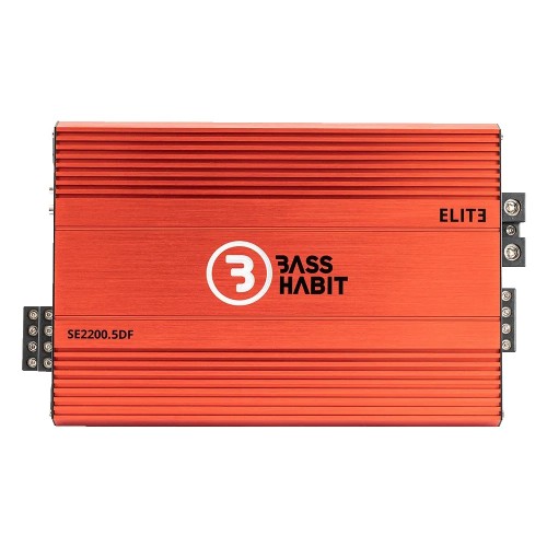 BASS HABIT SPL ELITE 2200.5DF, 5-KIŲ KANALŲ AUTOMOBILINIS GARSO STIPRINTUVAS BASS HABIT SPL ELITE 2200.5DF, 5-KIŲ KANALŲ AUTOMOBILINIS GARSO STIPRINTUVAS